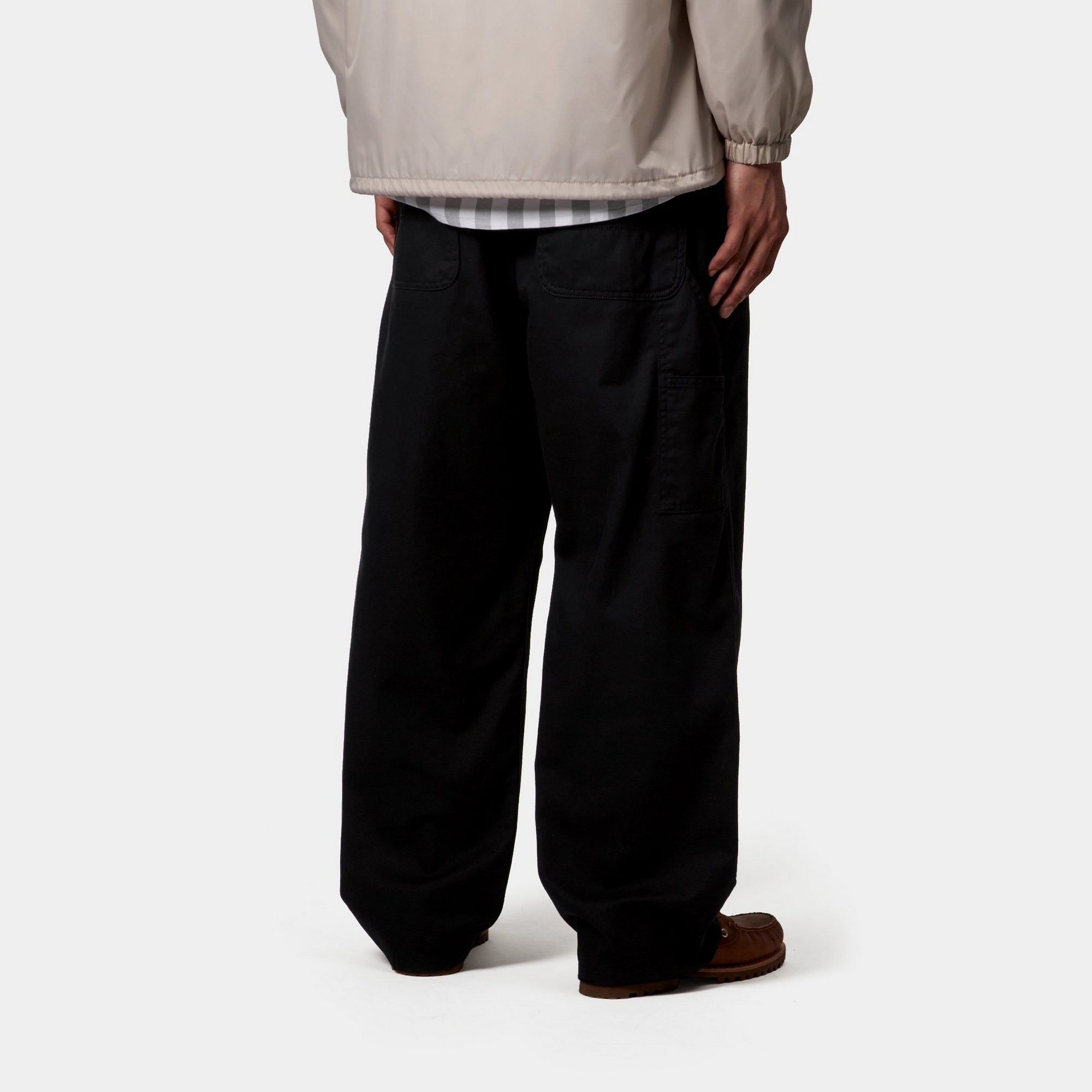 Drewe Women's Black High Waist Pants - Slim Fit Stretch Trousers for Work, Office & Casual Wear