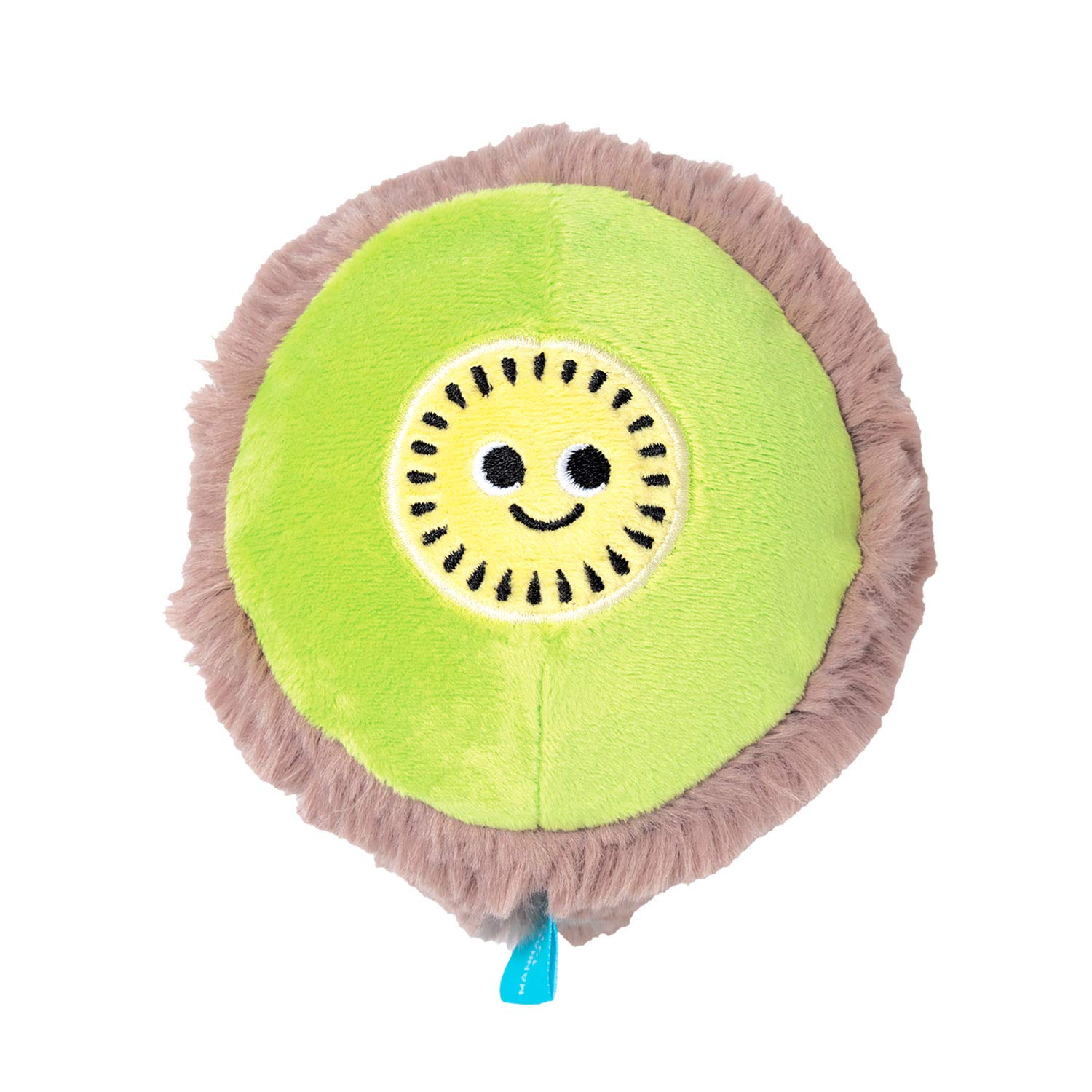 Soft & Squeezable Kiwi Plush Toy by Manhattan Toy - Cute Stuffed Animal for Kids, Stress Relief & Sensory Play - Perfect for Gifts, Bedtime & Playtime