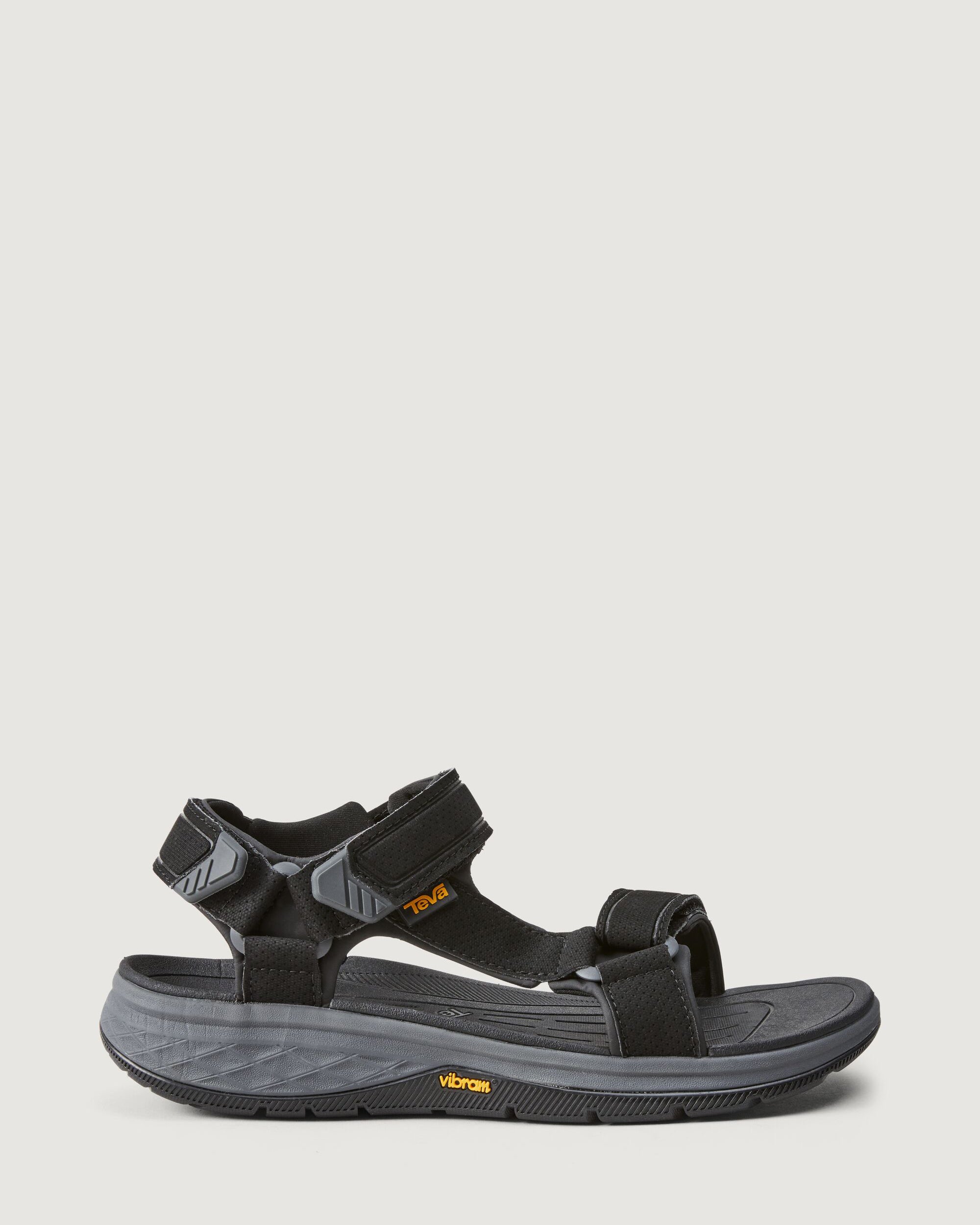 Men's Teva Strata Universal Sandal - Comfortable Hiking Sandals for Men, Breathable Quick-Dry Outdoor Water Shoes - Perfect for Camping, Beach & Travel (Black)