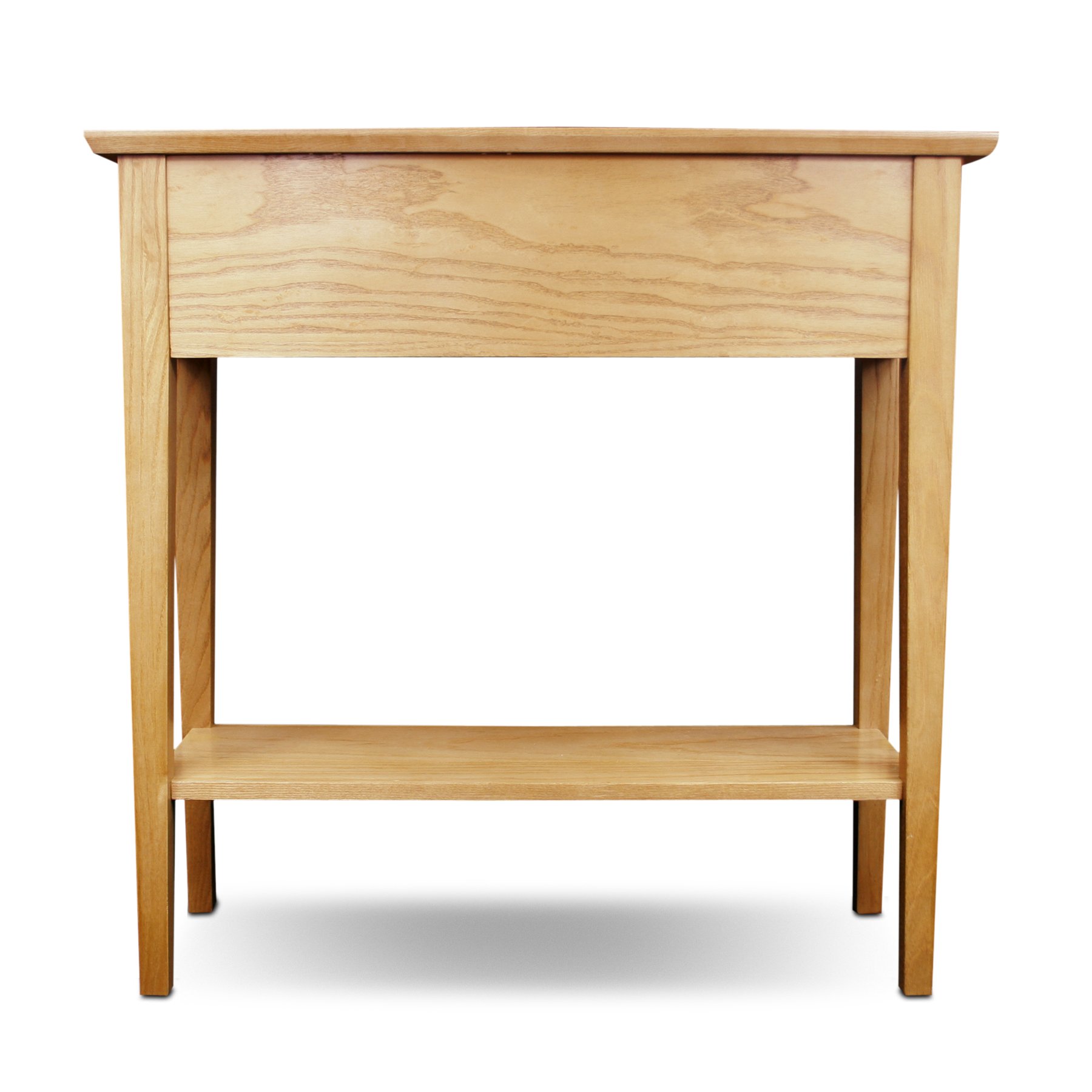 30 Inch Solid Wood Entryway Console Table with Shelf & 2 Drawers - Desert Sand Brown Sofa Table by Leick Home (10075-DS) - Perfect for Hallway, Living Room & Small Space Organization