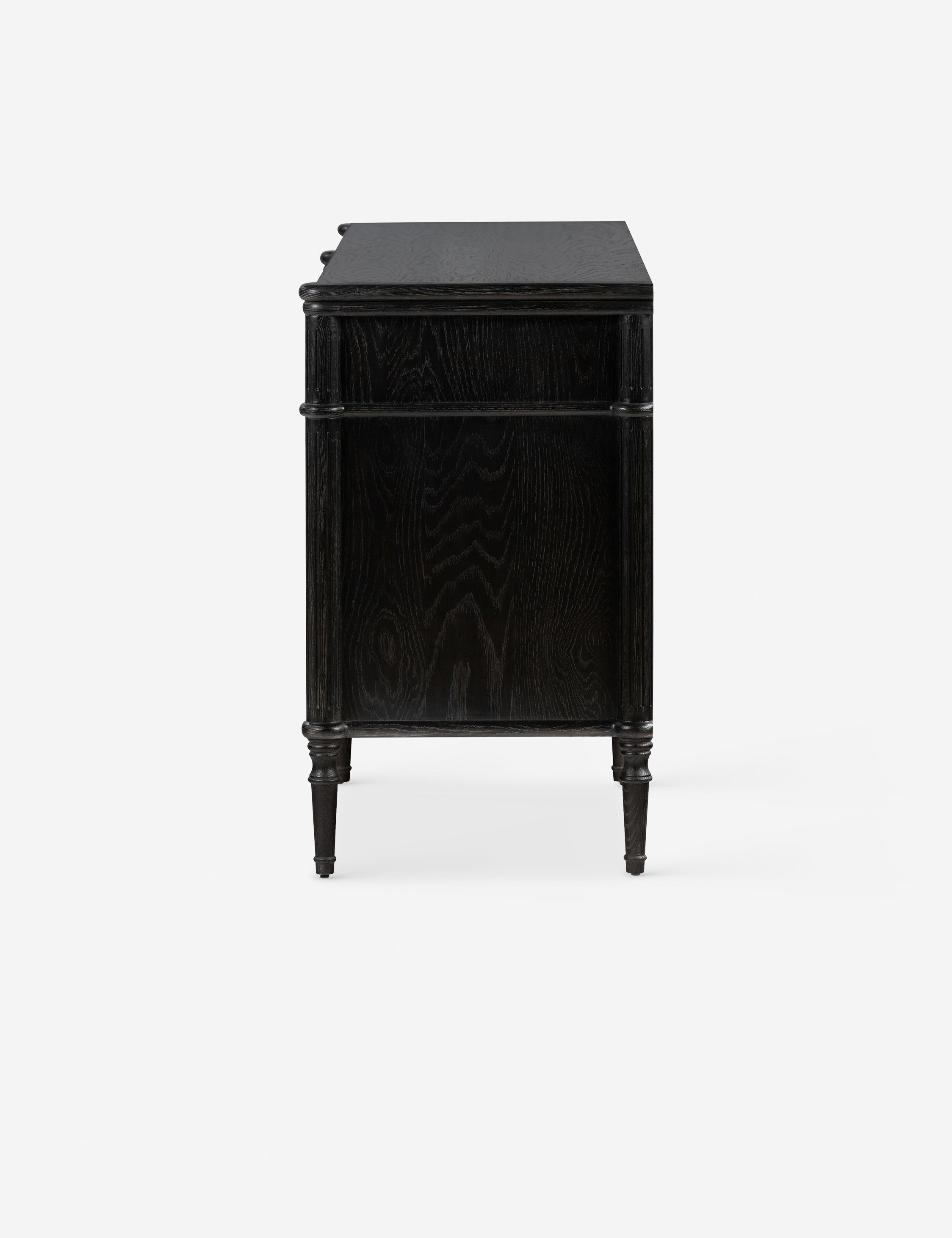 Delancey 6-Drawer Wooden Dresser for Bedroom - Modern Storage Chest with Smooth Gliding Drawers for Clothes & Accessories | Perfect for Master Bedroom, Guest Room, or Nursery Organization