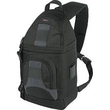 Lowepro SlingShot 200 AW Waterproof Camera Bag for DSLR & Mirrorless - Black - Perfect for Travel, Hiking & Outdoor Photography