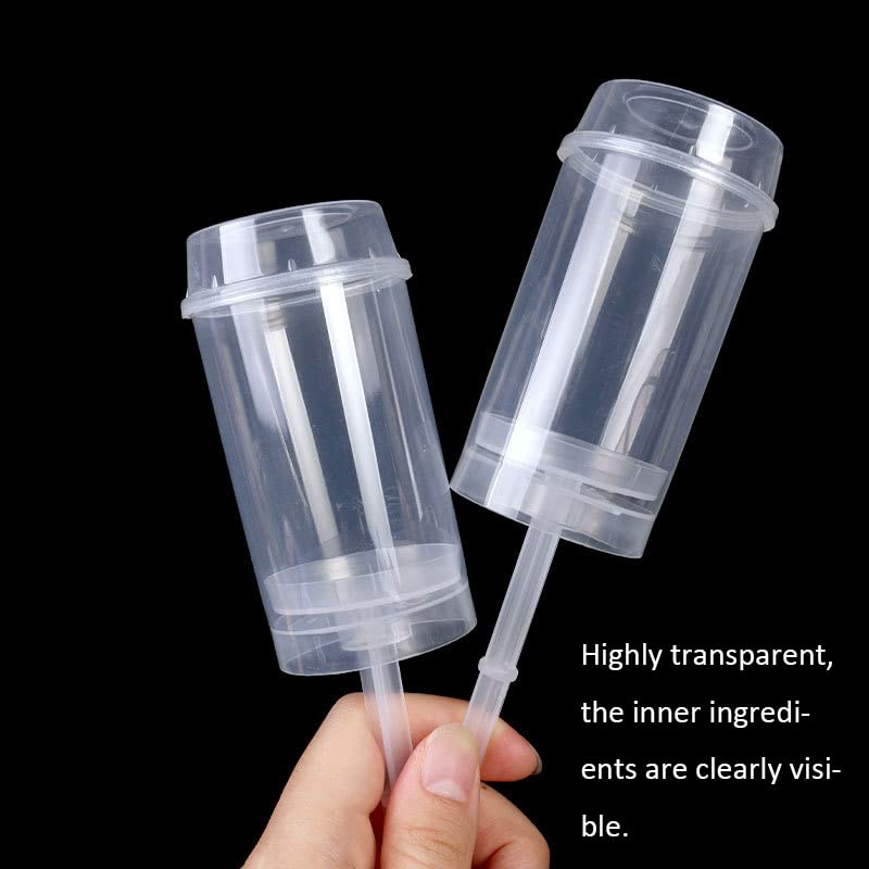 ZLKSKER 12-Pack Cake Push Up Pop Containers with Storage Tray | Reusable Cake Pop Molds Stand for Homemade Desserts, Party Treats & Snacks | Perfect for Birthday Parties, Baby Showers & Holiday Gift Giving