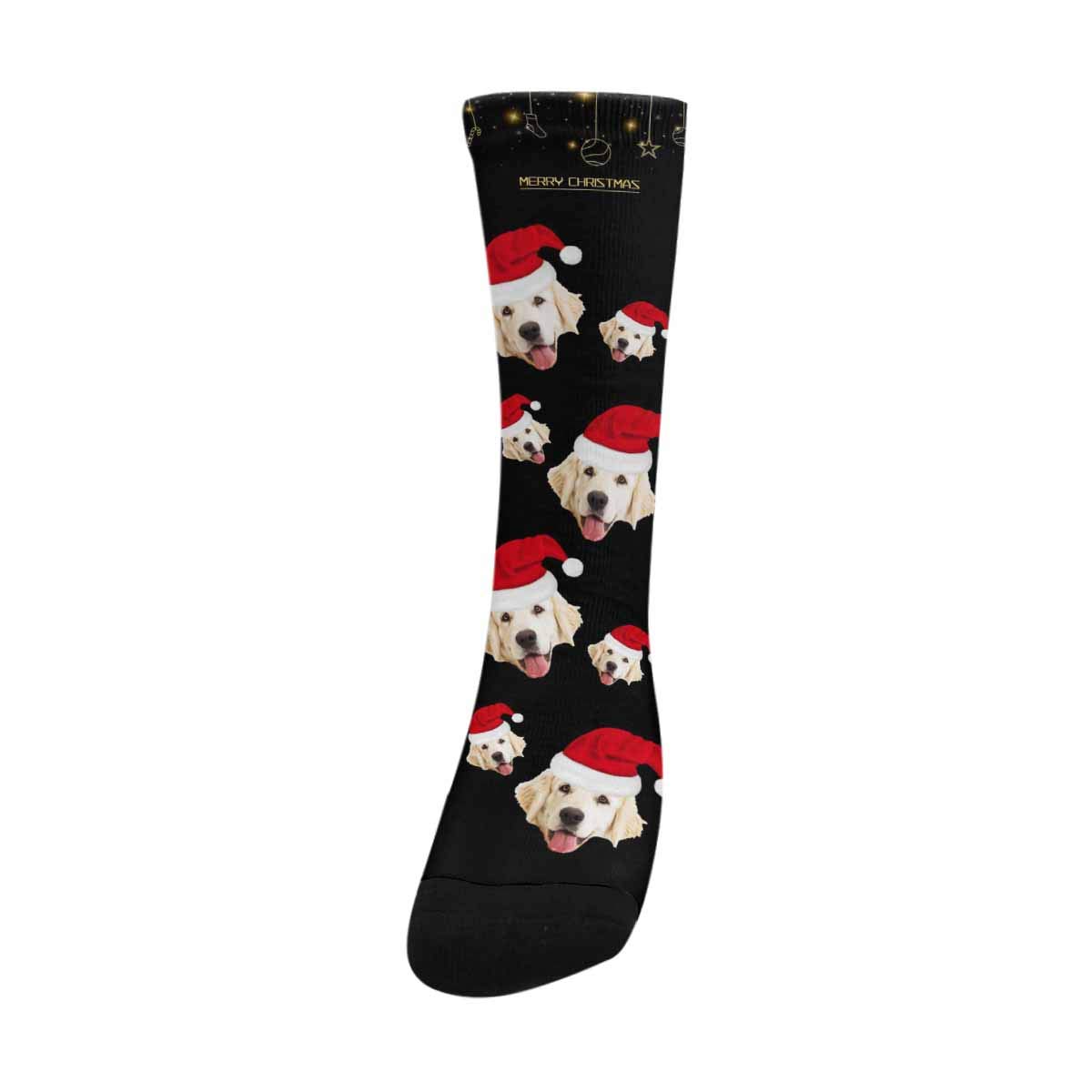 Custom Pet Dog Face Socks - Personalized Crew Socks with Your Dog's Picture for Men & Women - Perfect Gift for Pet Lovers & Unique Fashion Statement