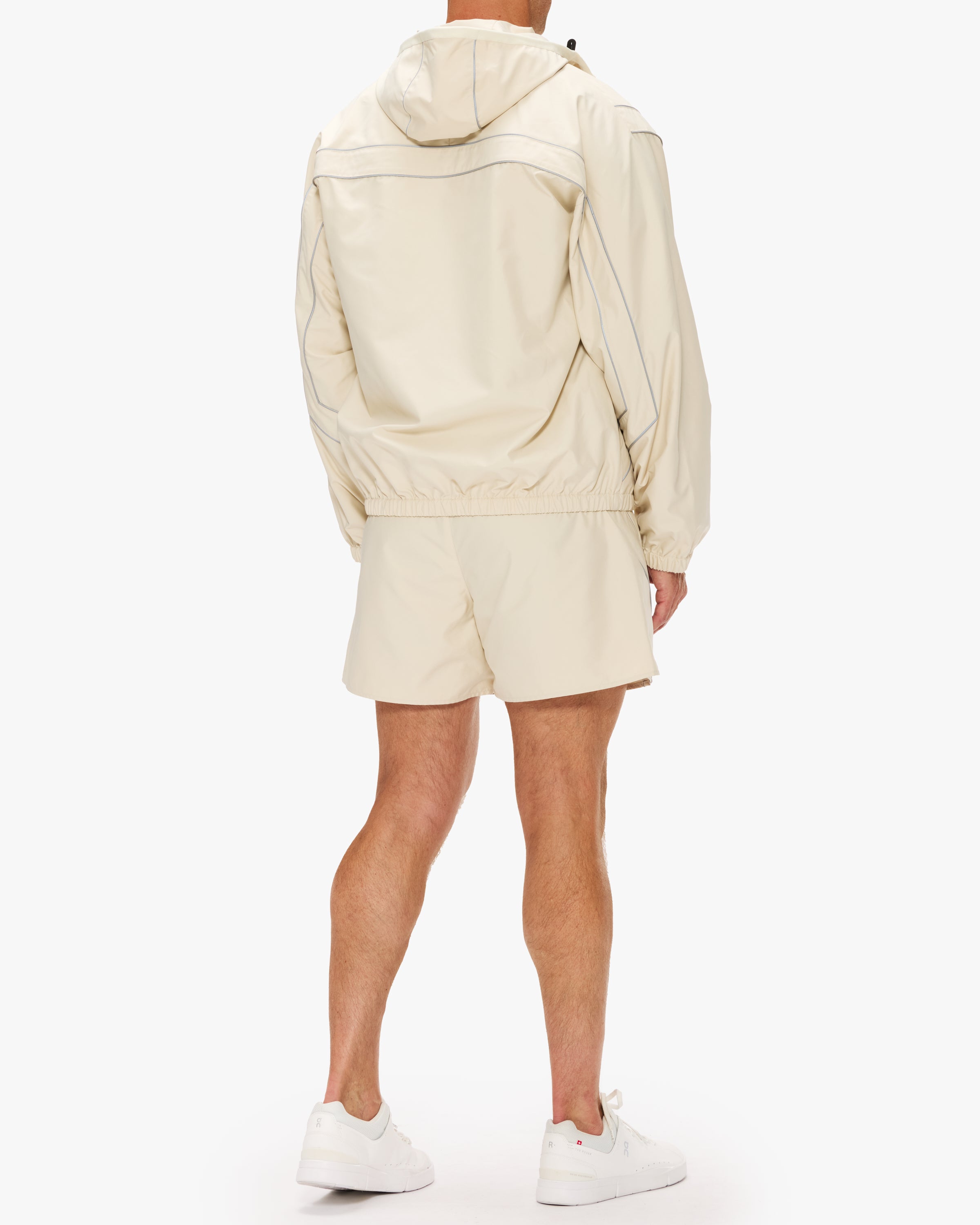 John Elliott Men's Panelled Nylon Shorts - Lightweight Athletic Running Shorts for Gym, Workout & Casual Wear