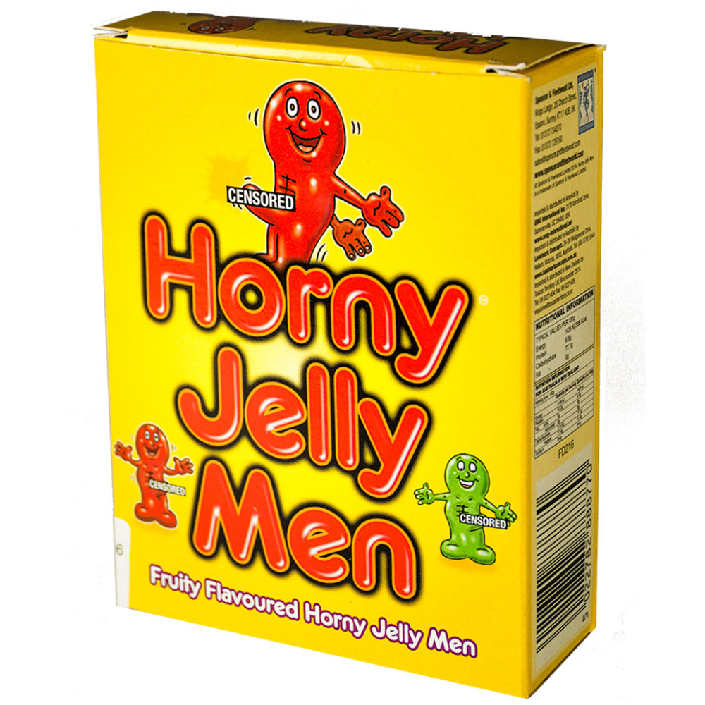 Assorted Rude Jelly Lollies - Horny Jelly Men Candy for Adults - Perfect for Bachelorette Parties, Gag Gifts & Adult Humor