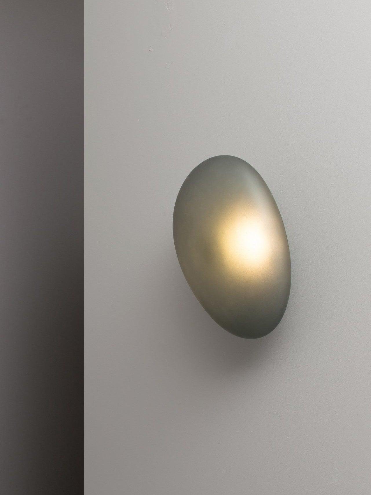 Modern Bubble Glass Wall Lamp - Sleek LED Sconce Lighting for Bedroom, Living Room & Hallway - Energy Efficient Home Decor Lighting Fixture