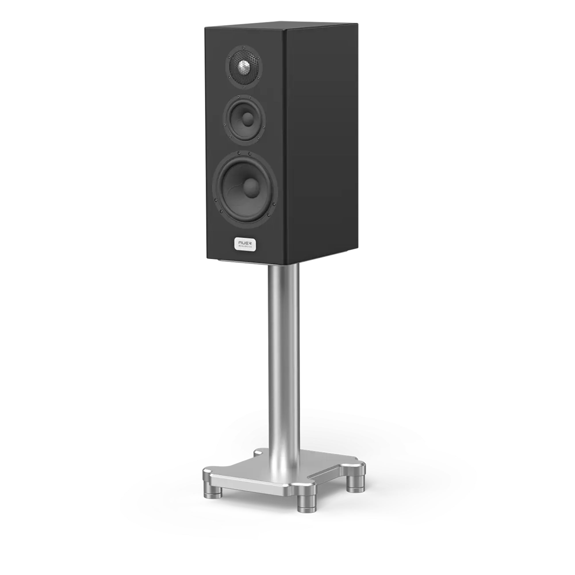 Auer Acoustics Versura V1 Bookshelf Speakers - High Fidelity Stereo Sound for Home Audio, Music & Movies | Compact Bookshelf Design for Living Room, Bedroom & Home Theater Setup