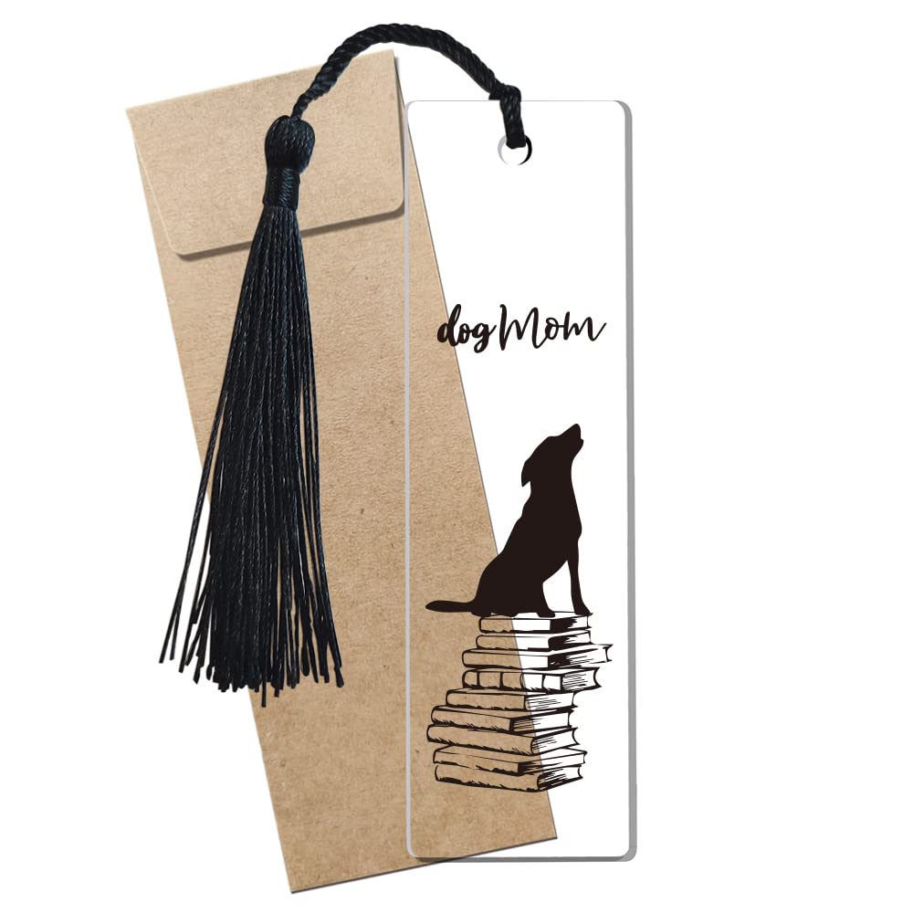 Inspirational Dog Mom Bookmark - Thoughtful Gift for Dog Lovers, Women, Bookworms | Perfect for Birthday, Friendship, Sister Gifts | Great for Reading, Book Club & Relaxation Time