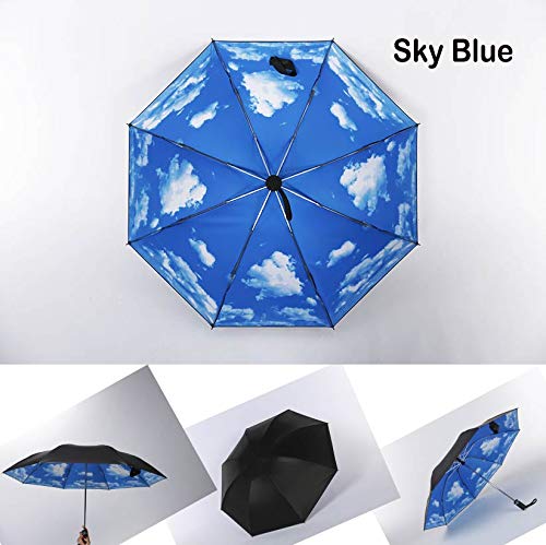 SIEPASA Windproof Reverse Folding Umbrella - Compact Automatic Travel Umbrella for Rain & Sun Protection - Perfect for Men & Women - Ideal for Commuting, Travel, and Outdoor Activities