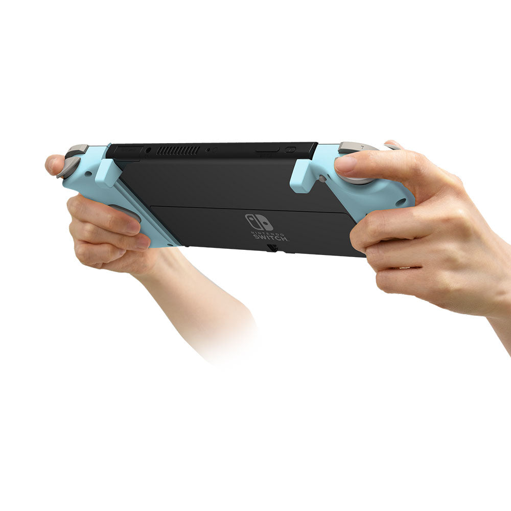 HORI Split Pad Compact Pikachu & Mimikyu for Nintendo Switch - Ergonomic Joy-Con Controller for Handheld Gaming | Perfect for Travel & Long Play Sessions