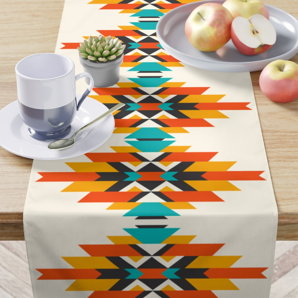 Arizona Sunrise Table Runner - Cotton Decorative Tablecloth for Dining Room, Kitchen, and Party Decor - Perfect for Holiday, Wedding, and Home Decorations