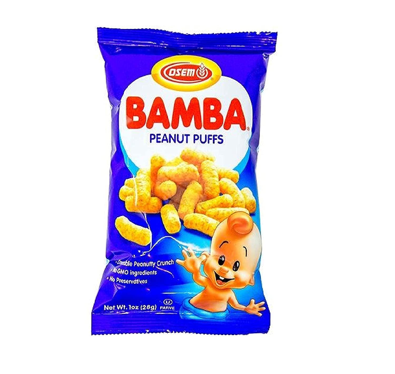 Wise Snacks Original Golden Classic Potato Chips (5 Pack) & Osem Bamba Peanut Butter Snacks (Gluten Free) - Perfect for School Lunches, Movie Nights & Party Snacking