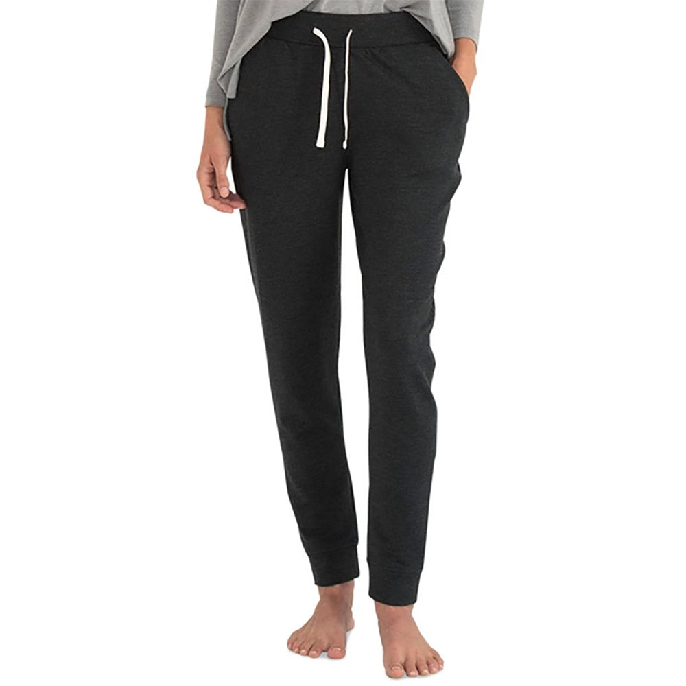 Free Fly Bamboo Fleece Women's Jogger Pants - Soft & Breathable Lounge Pants for Yoga, Running, and Relaxing at Home