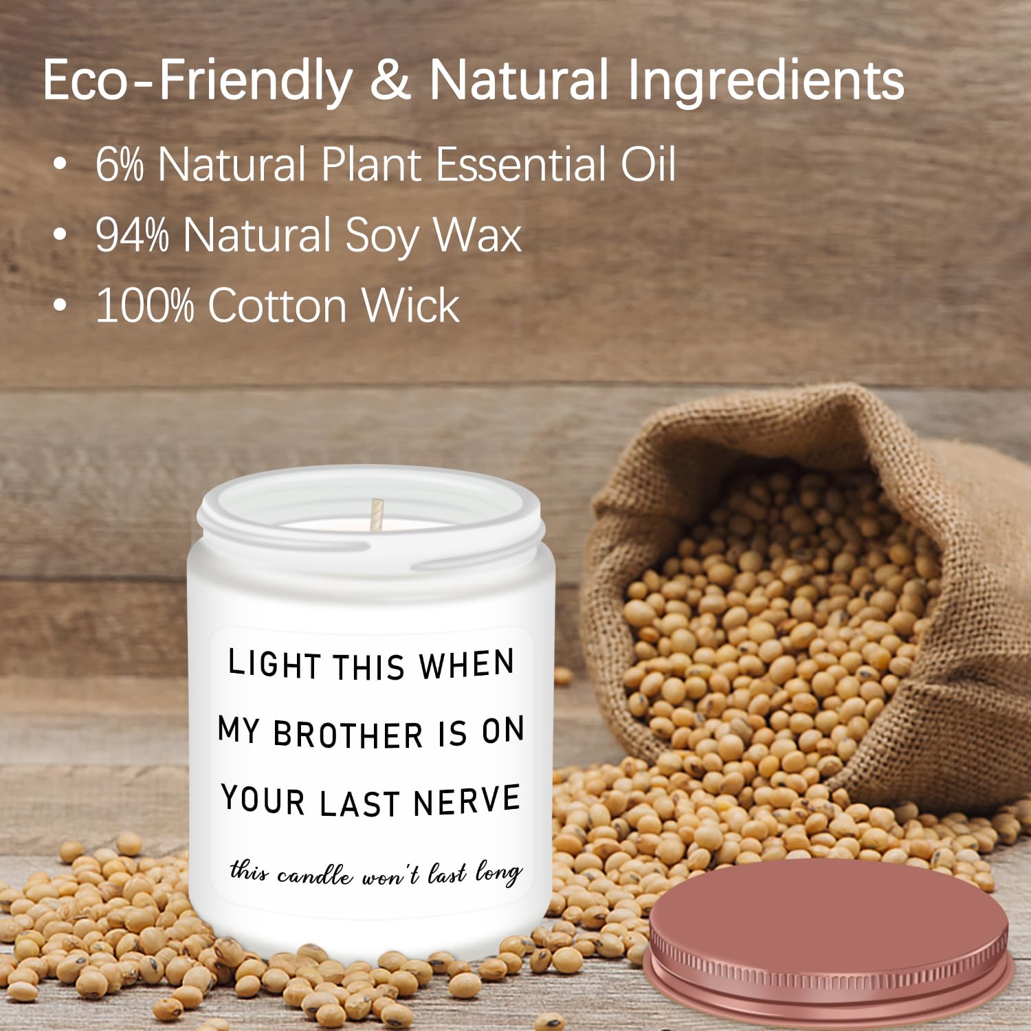 Funny Lavender Scented Candles - Perfect Sister-in-Law Gifts for Birthdays & Weddings