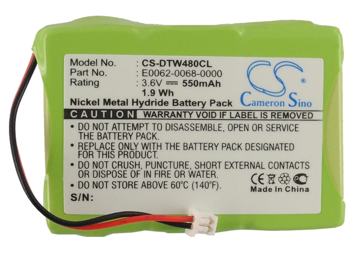 Aastra 35ICT 480i 480iCT 57iCT 6757iCT 9480iCT Cordless Phone Replacement Battery - Compatible with Aastra 480i, 57i, 6757i, 9480i Models - Perfect for Home & Office Communication