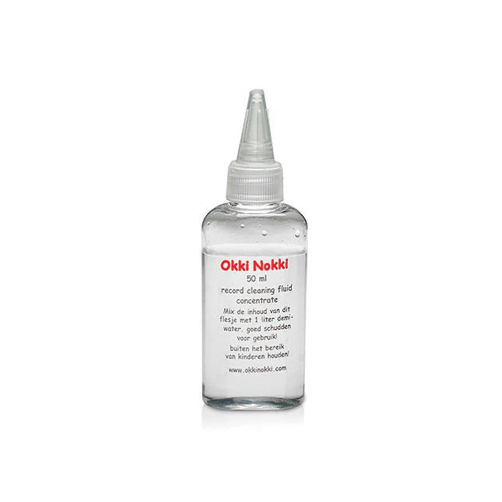 Okki Nokki Professional Vinyl Record Cleaning Solution - 500ml Bottle for LP & 12