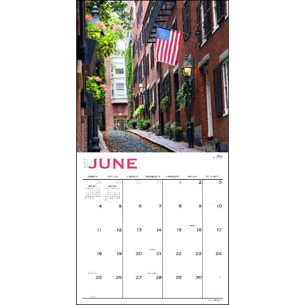 TF Publishing 2017 America Wall Calendar (17-1096) - Large Monthly Planner with US Landscapes, Perfect for Home, Office & School Organization