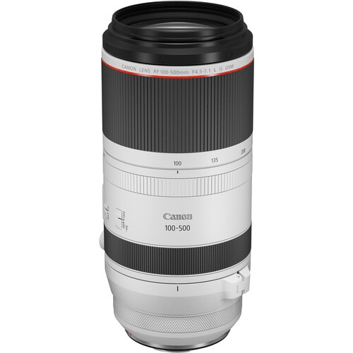 Canon RF 100-500mm F4.5-7.1 L IS USM Telephoto Zoom Lens for Wildlife & Sports Photography - Professional DSLR Camera Lens with Image Stabilization for Travel, Bird Watching and Outdoor Adventures