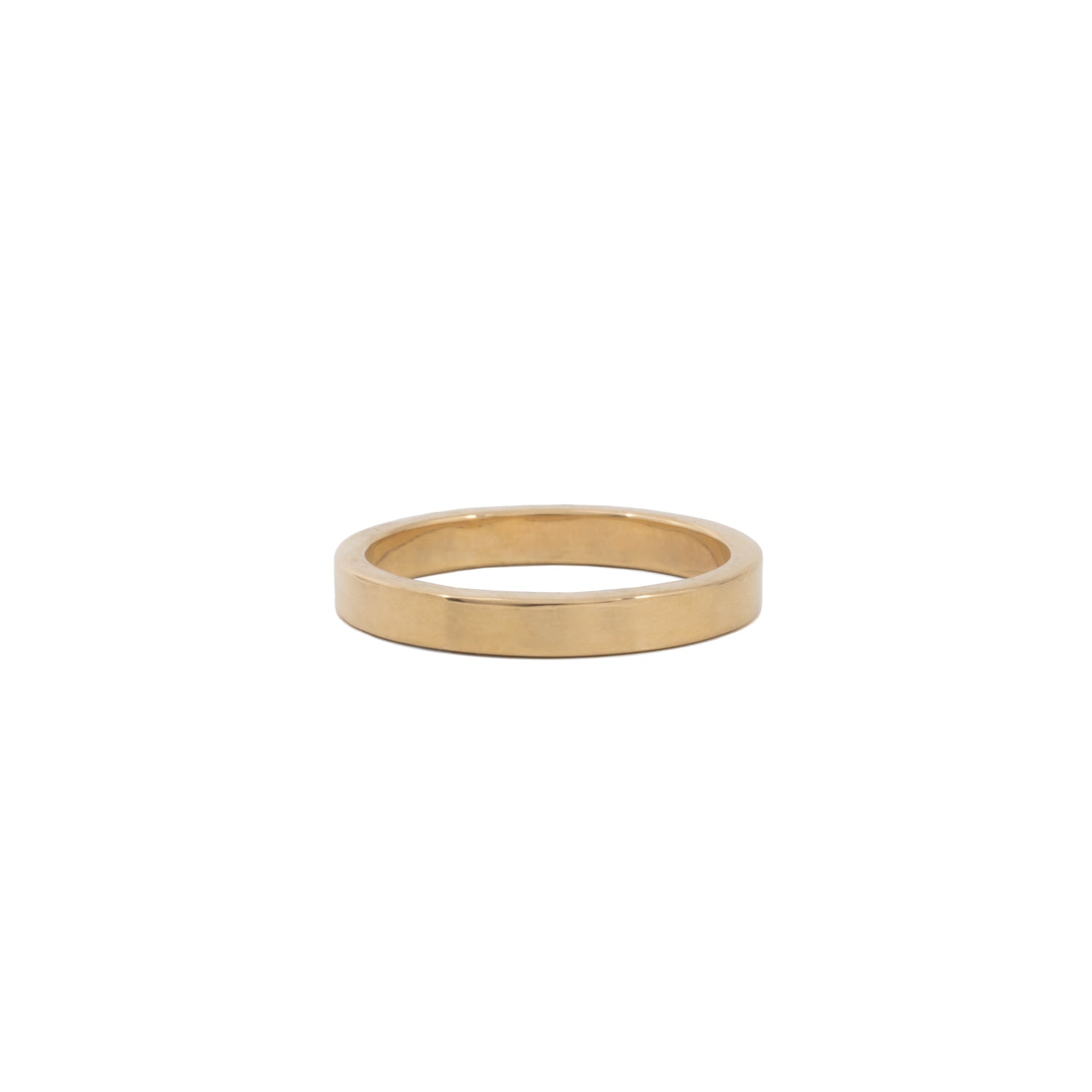 Classic 3mm Gold Wedding Band Ring for Men & Women - 14K Solid Gold Comfort Fit Wedding Ring for Couples, Anniversaries & Engagements - Perfect for Everyday Wear & Special Occasions