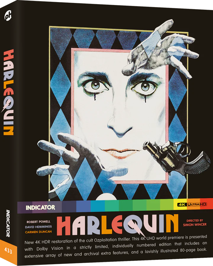 Harlequin Limited Edition 4K UHD Blu-ray Movie - Collector's Item for Home Theater & Movie Night Entertainment