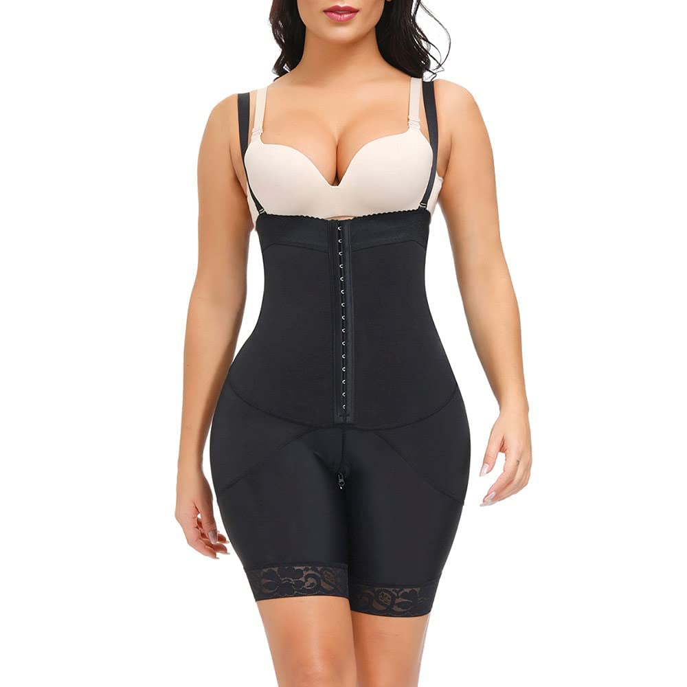 Best Colombian Shapewear for Women - M MYODRESS Fajas Tummy Control Waist Trainer Bodysuit | Slimming Compression Garment for Daily Wear, Workout & Special Occasions