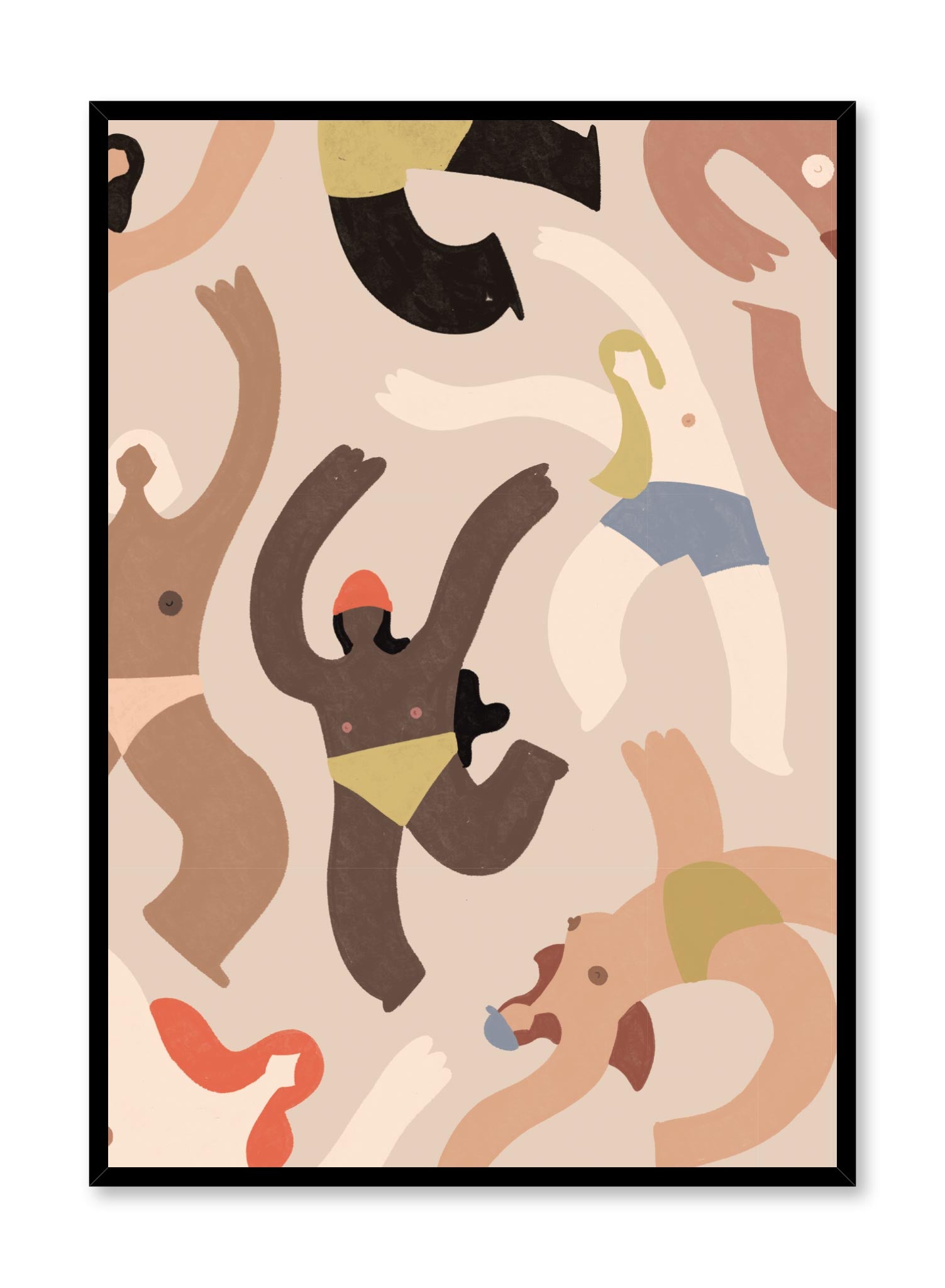 Liberated Poster - Vintage & Inspirational Wall Art Decor for Home, Office & Gifts | Perfect for Living Room, Bedroom & Workspace