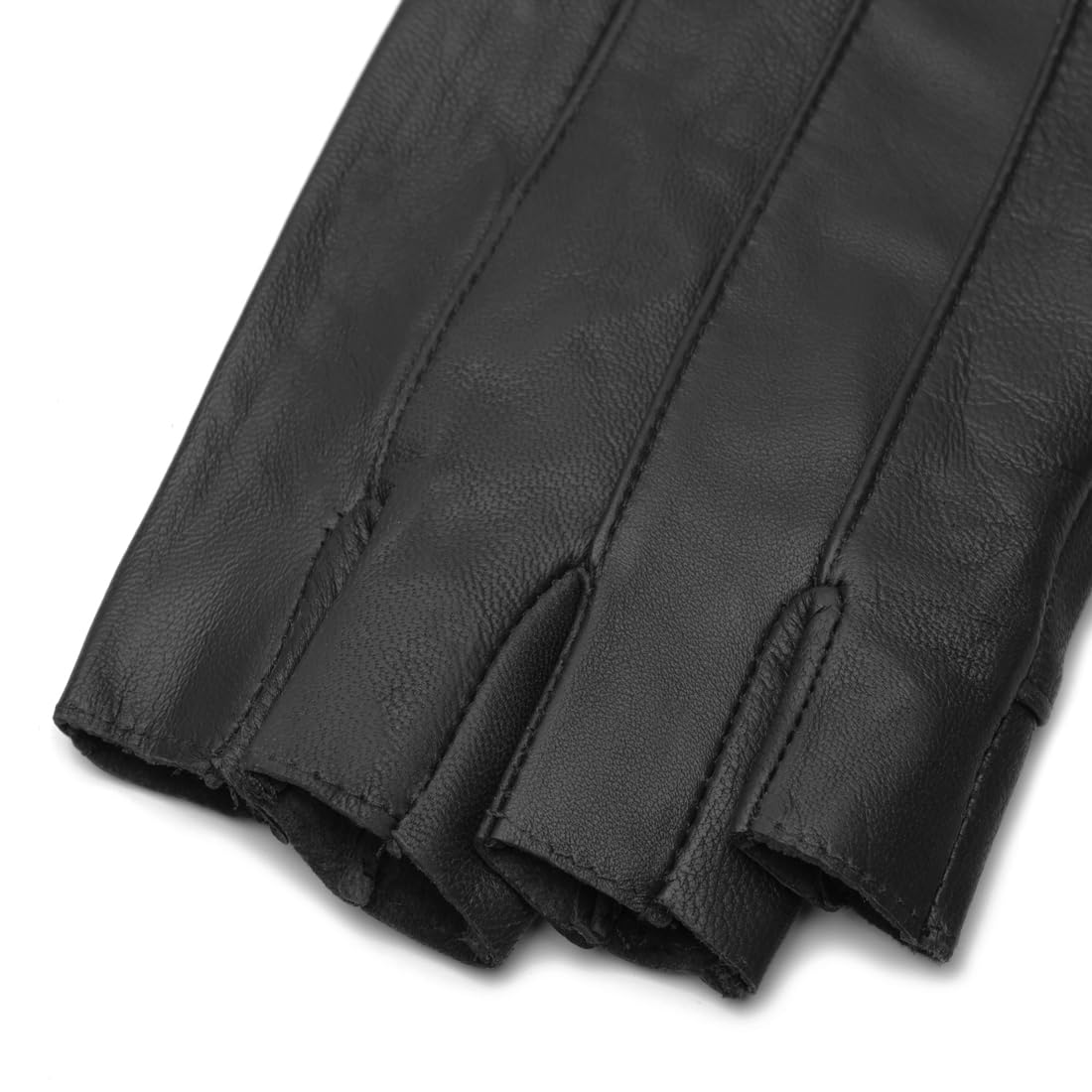 Fingerless Driving Gloves for Women - Breathable Half Finger Sports Gloves, Outdoor Cycling & Motorcycle Riding Accessories, Cosplay Costume Gloves (KL028US) - Perfect for Driving, Cycling, Motorcycle Tours & Costume Events