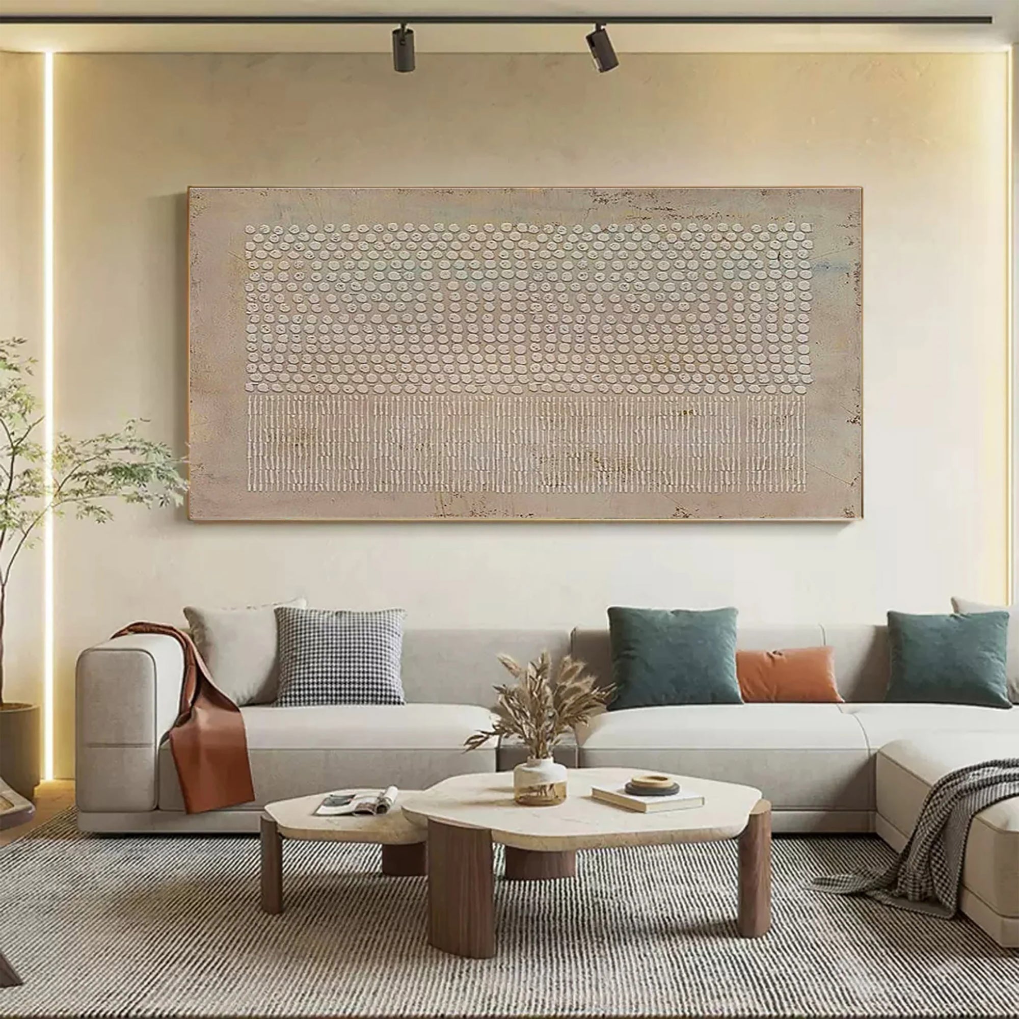 Abstract Tranquility Wall Art Print #WS108 - Modern Home Decor for Living Room, Bedroom & Office