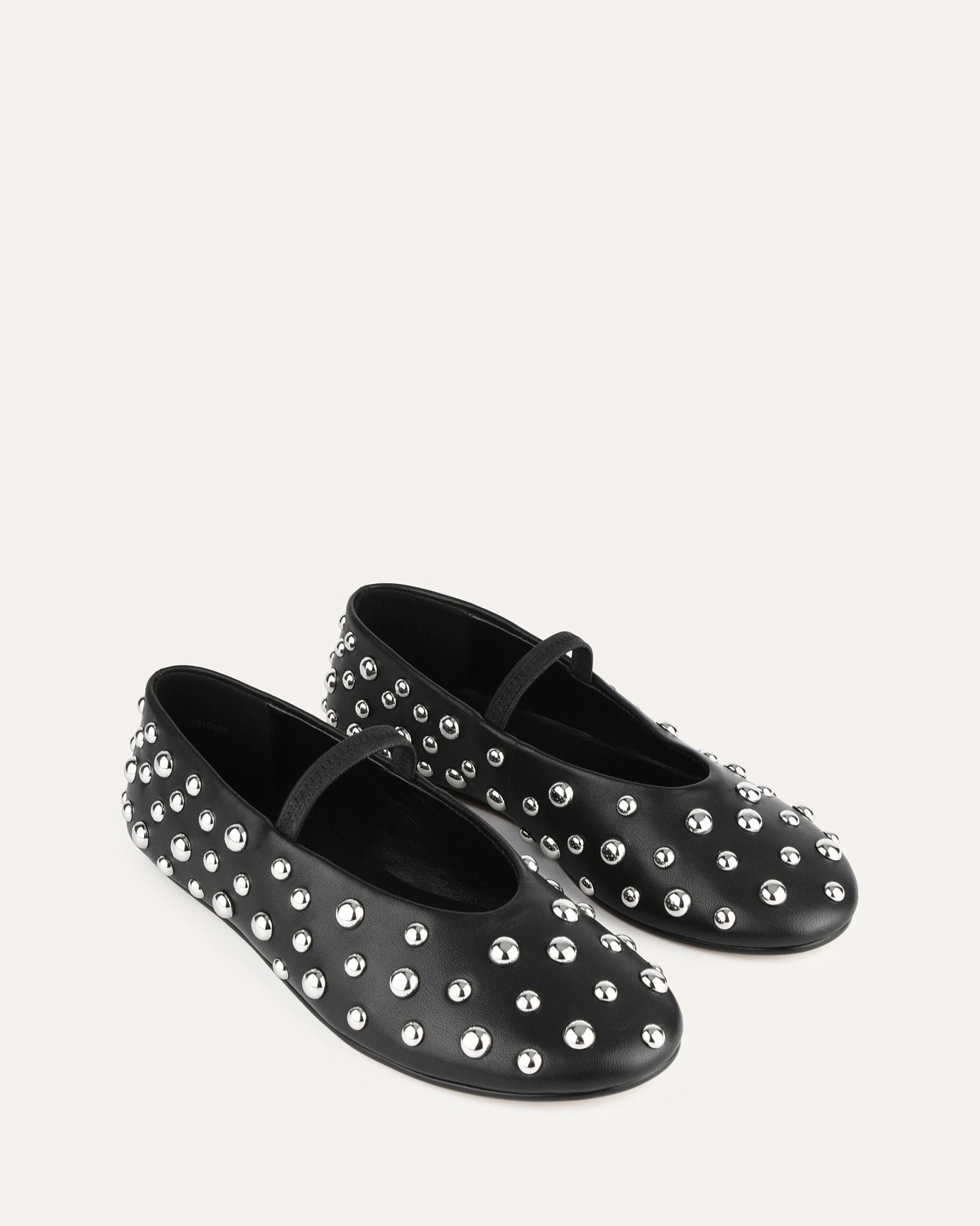 Goldie Black Leather Casual Flats - Comfortable Women's Shoes for Work, Walking & Everyday Wear