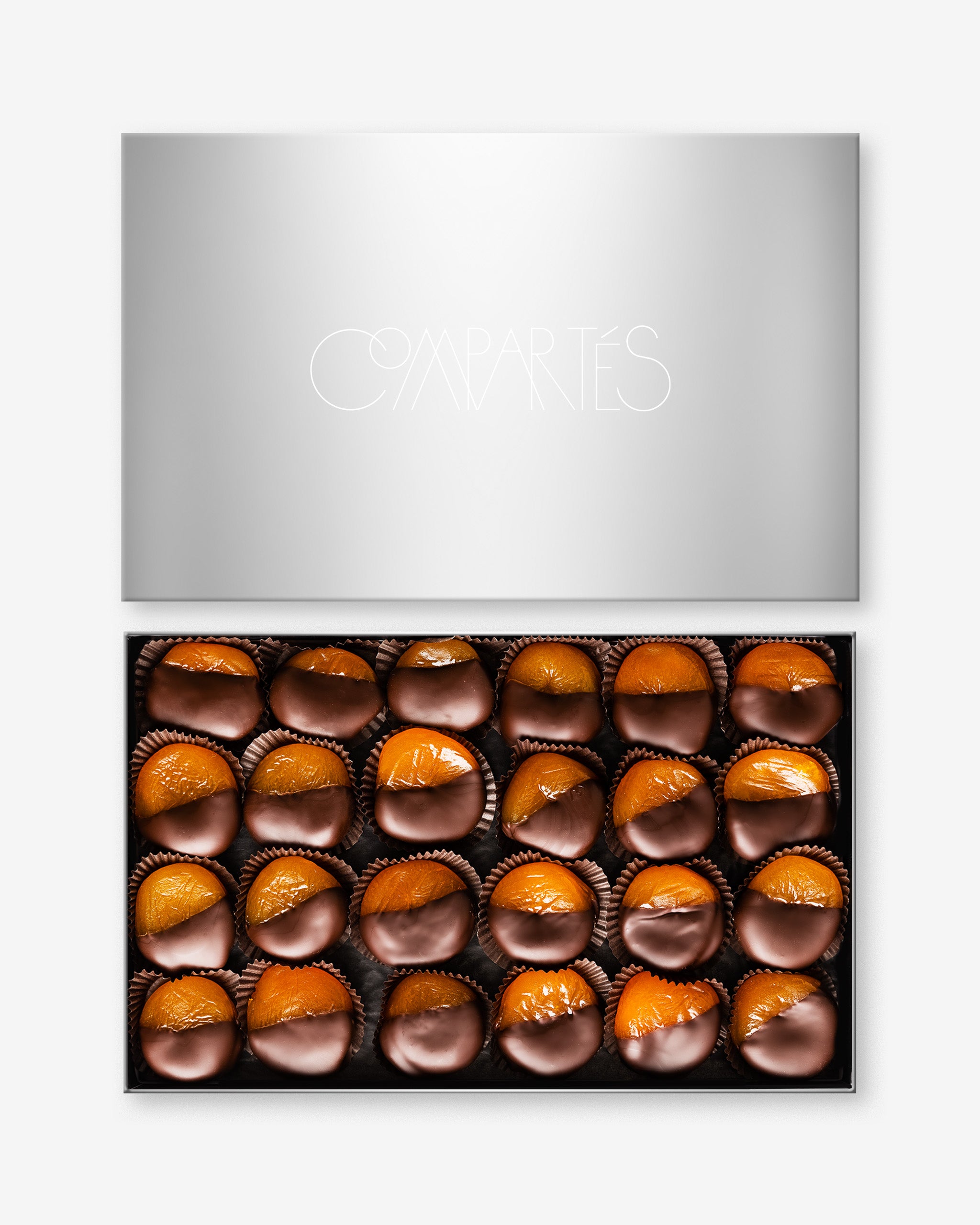 Premium Dark Chocolate Covered Apricots - Gourmet Dried Fruit Gift Box | Perfect for Valentine's Day, Holidays & Corporate Gifting