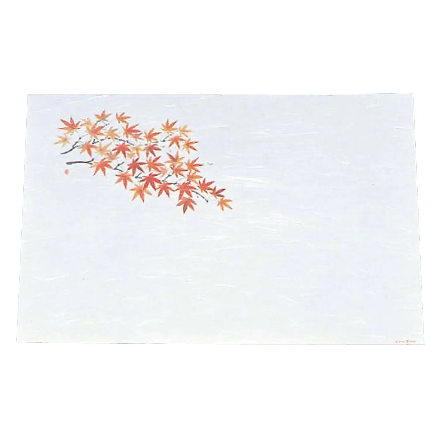 Artec Washi Paper Placemat Momiji - Set of 100 Japanese Style Decorative Table Mats for Dining, Parties & Home Decor