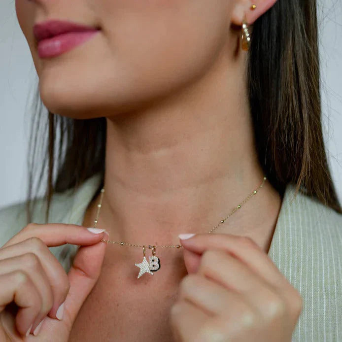 PREORDER: Gold Baby Ball Chain Necklace - Elegant & Dainty Jewelry for Infants & Toddlers - Perfect for Christenings, Birthdays & Special Occasions