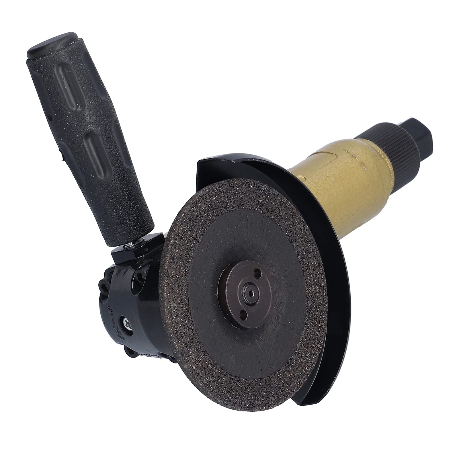 KP-632 Portable Pneumatic Angle Grinder 1/4in Intake Connector 0.6-0.8MPA - Gold Japanese-Style Air Grinder for Sanding, Polishing & Metalworking | Perfect for Automotive Repair, Woodworking & DIY Projects