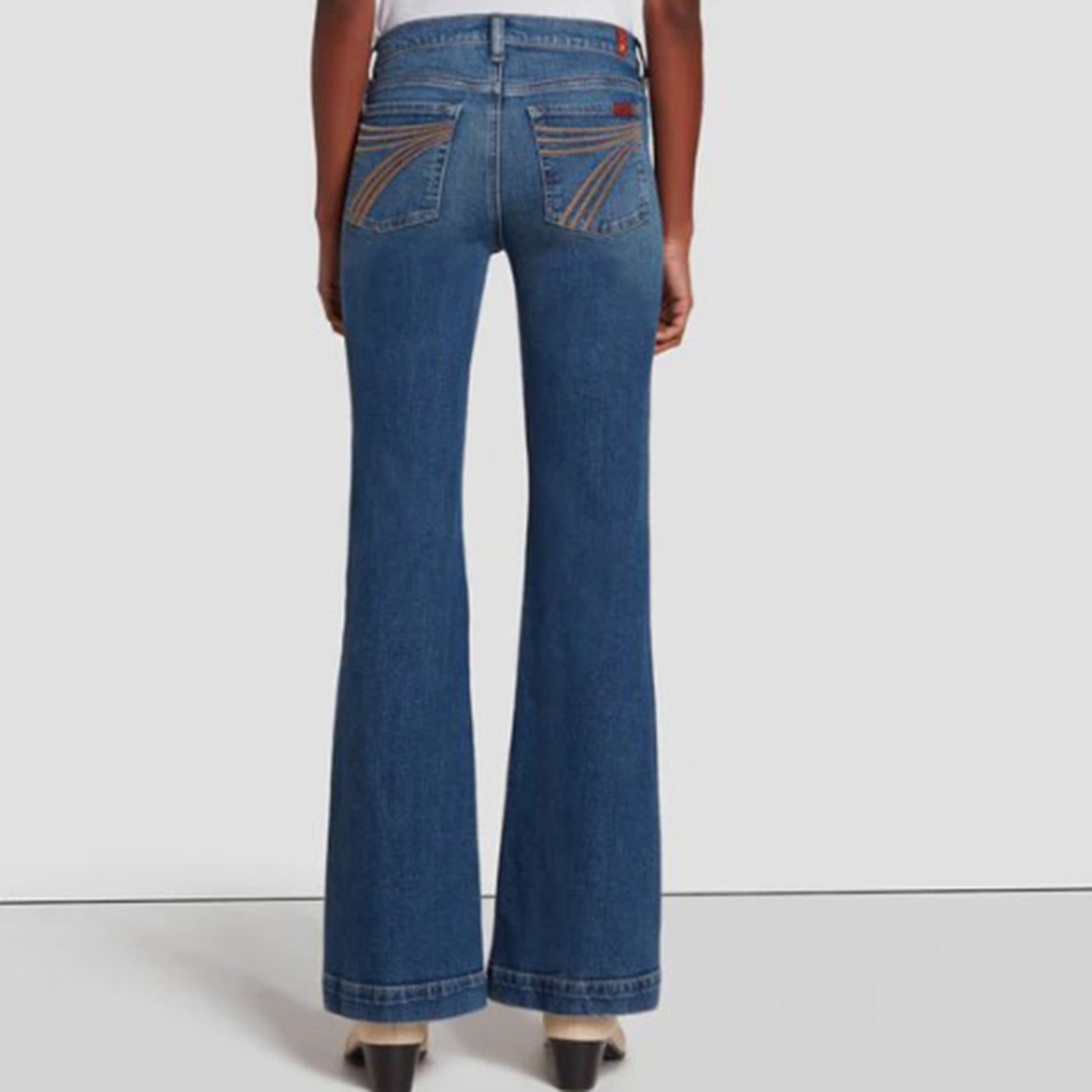 7 For All Mankind Women's NYD Dojo Trouser - Stylish High-Waisted Skinny Jeans for Women | Perfect for Casual Wear, Office & Night Out