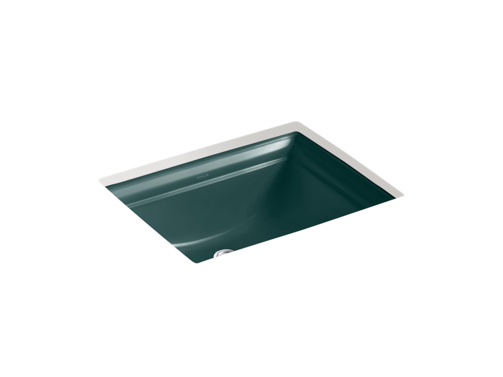 20-Inch Rectangular Undermount Bathroom Sink - Premium Ceramic Vanity Sink for Modern Bathrooms, Powder Rooms & Guest Baths