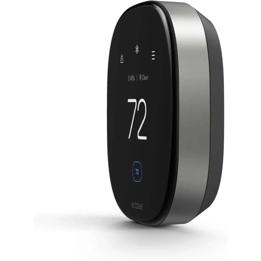 Ecobee Smart Thermostat Premium - WiFi Programmable Thermostat with Voice Control & Room Sensors | Save Energy & Money | Perfect for Smart Homes & Office Automation