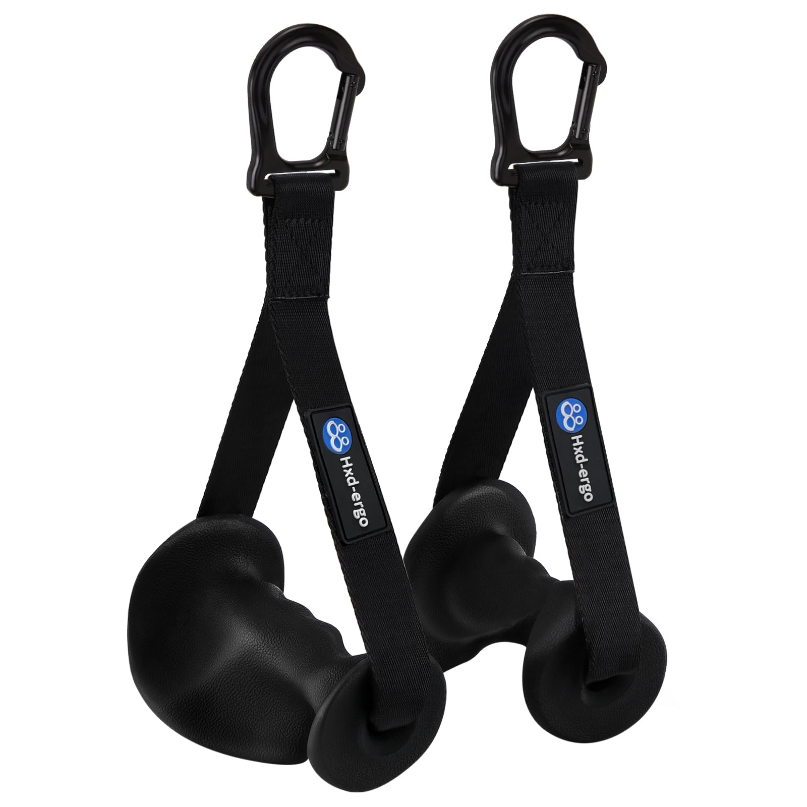 Ergonomic Exercise Handles for Cable Machine Attachments - Heavy Duty Workout Handles for Pilates, Strength Training & Resistance Bands | Perfect for Home Gym, Fitness Studio & CrossFit Workouts