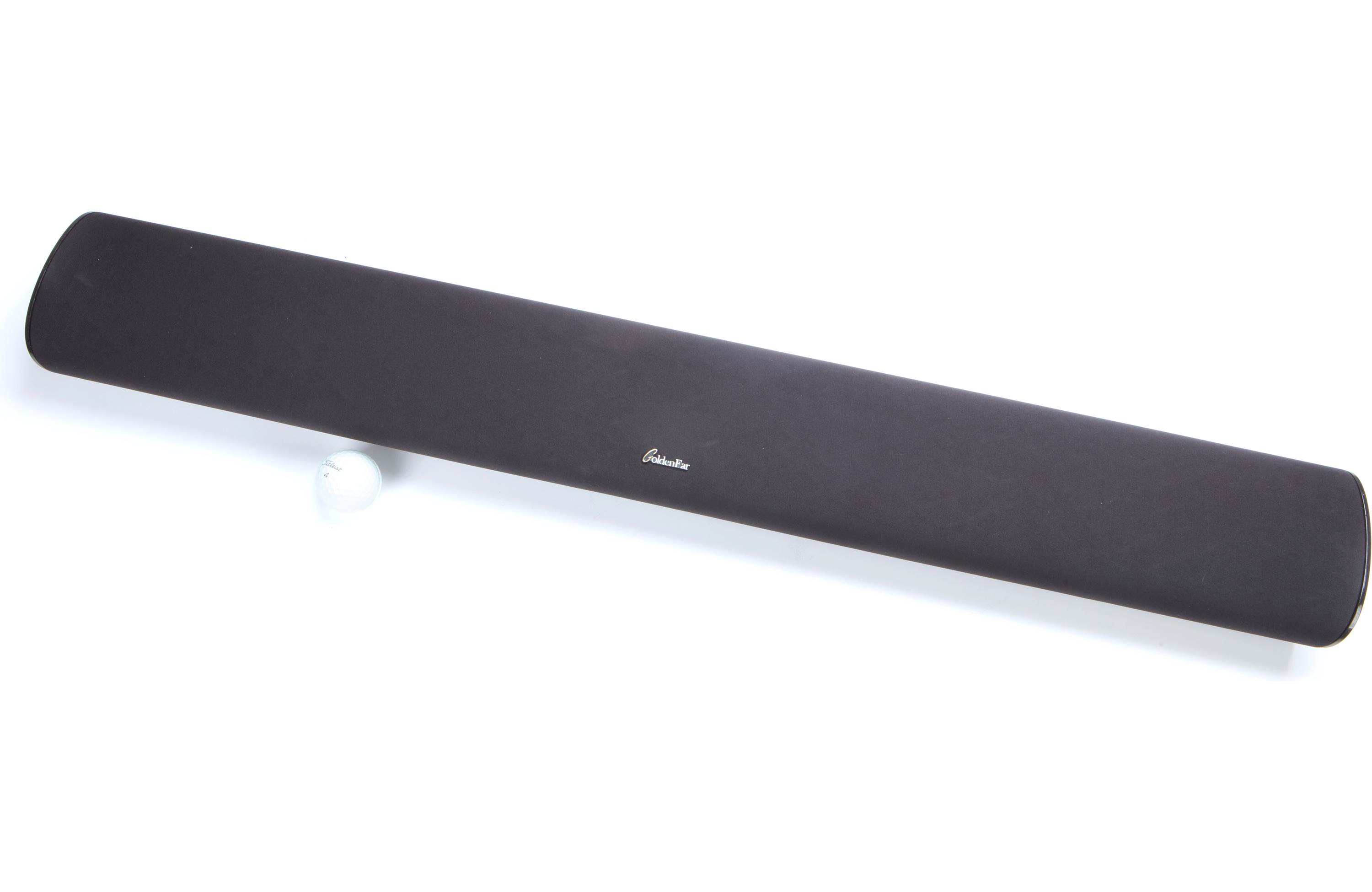 GoldenEar SuperSat 60C High-Performance On-Wall Satellite Center Channel Speaker - Perfect for Home Theater Surround Sound Systems & Movie Nights