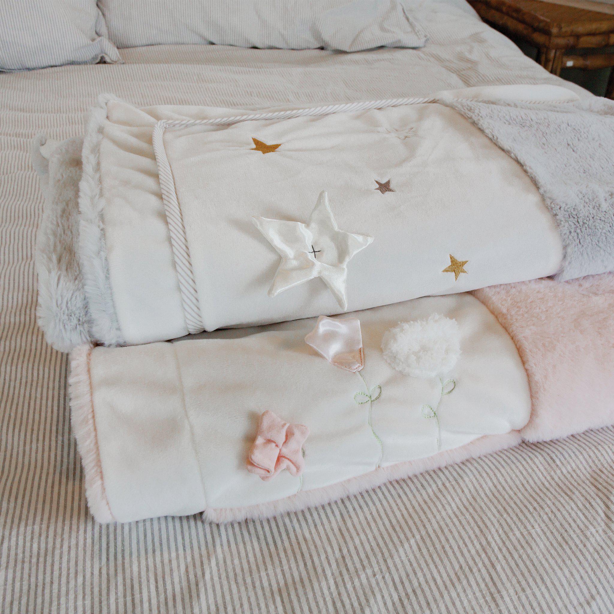 Tu Tu Baby Quilt - Soft Cotton Nursery Blanket for Newborns & Infants - Perfect for Crib, Stroller, and Photo Shoots