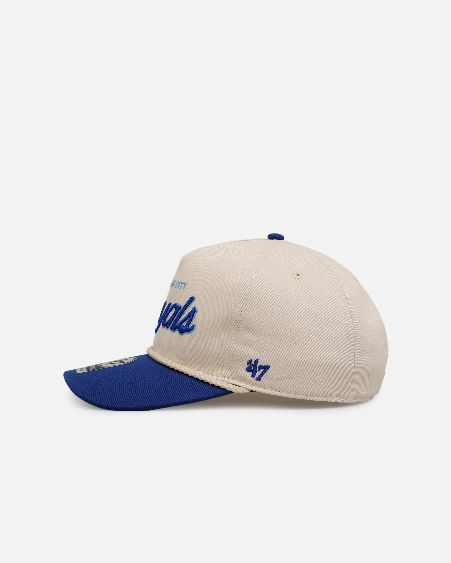47 Brand Kansas City Royals MLB Opening Day Script Hitch Snapback Hat - Adjustable Baseball Cap for Men & Women - Perfect for Games, Sports & Casual Wear