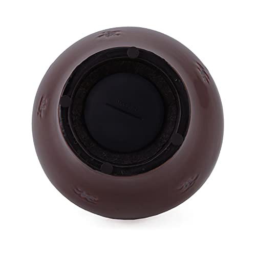 Premium Ceramic Cremation Urn for Adults - Large 200 Cubic Inch Capacity - Elegant Burgundy Red Ashes Urn - Engraving Option Available | Perfect for Memorial Services, Home Display & Honoring Loved Ones