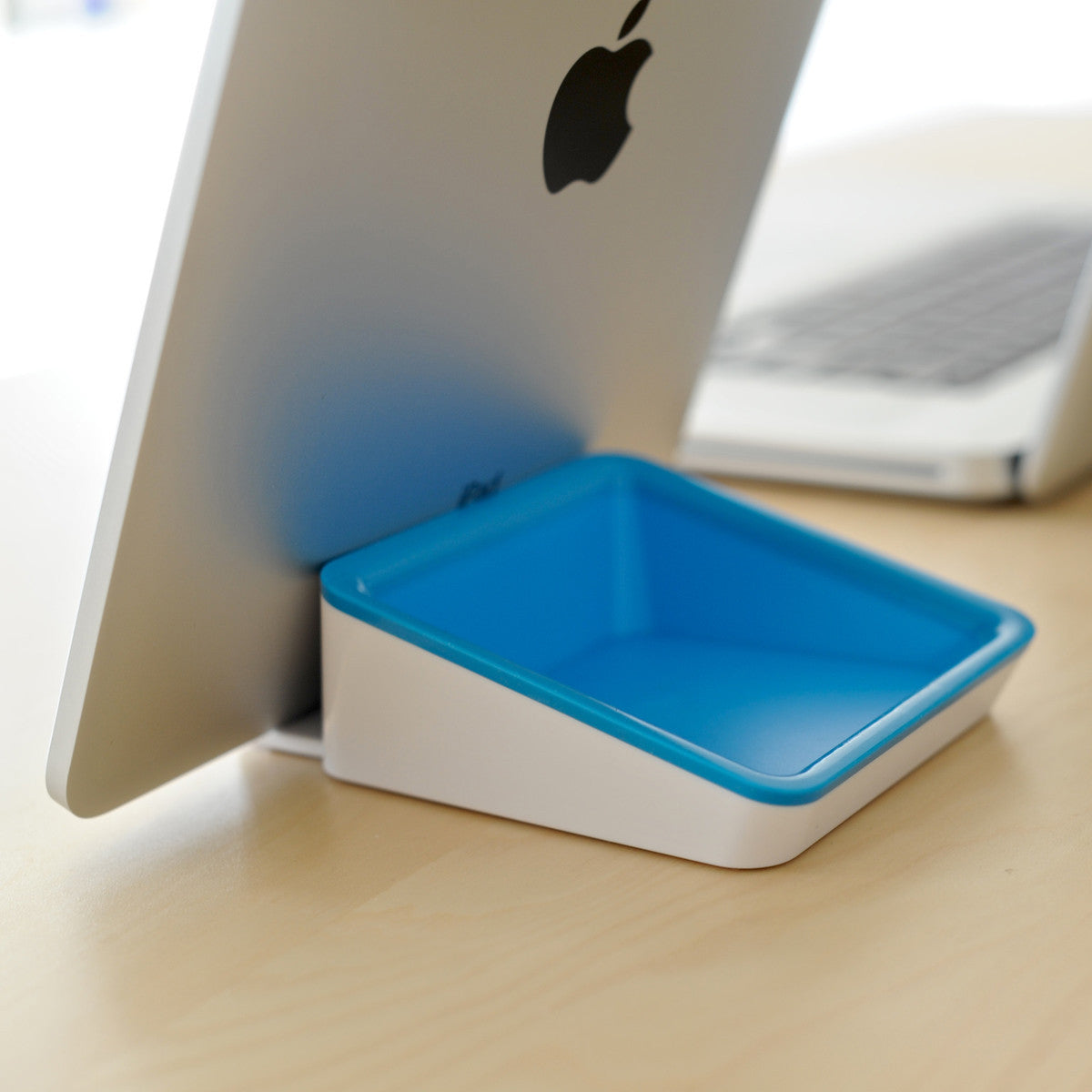 Bluelounge Nest Stand - Premium Laptop & Tablet Holder for Home & Office - Organize Your Workspace with Stylish Cable Management