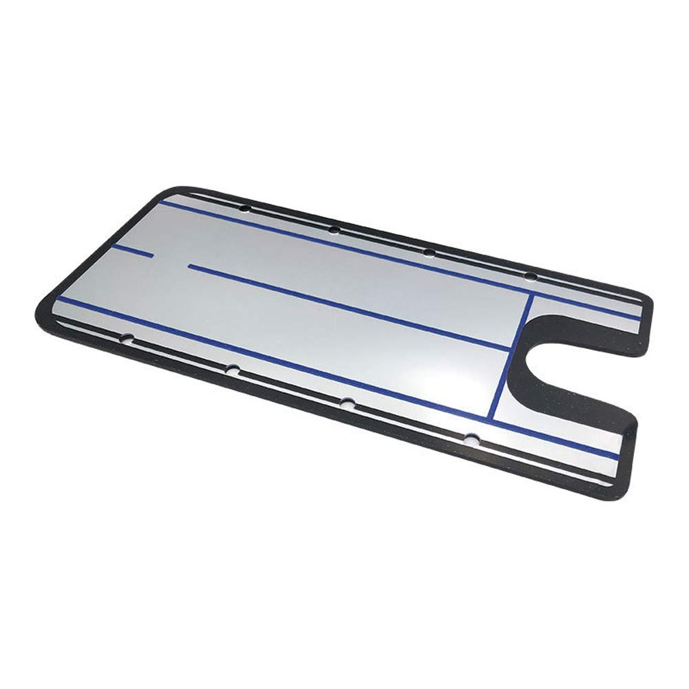 Portable Golf Putting Alignment Mirror - Swing Trainer & Posture Correction Aid for Eye Line Alignment - Perfect for Indoor/Outdoor Practice & Training - Blue Golf Accessories