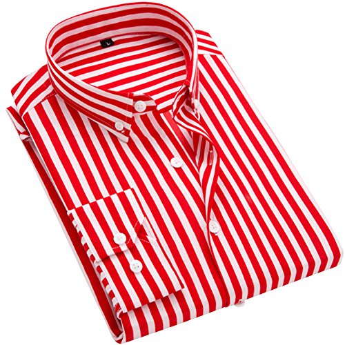 Striped Red White