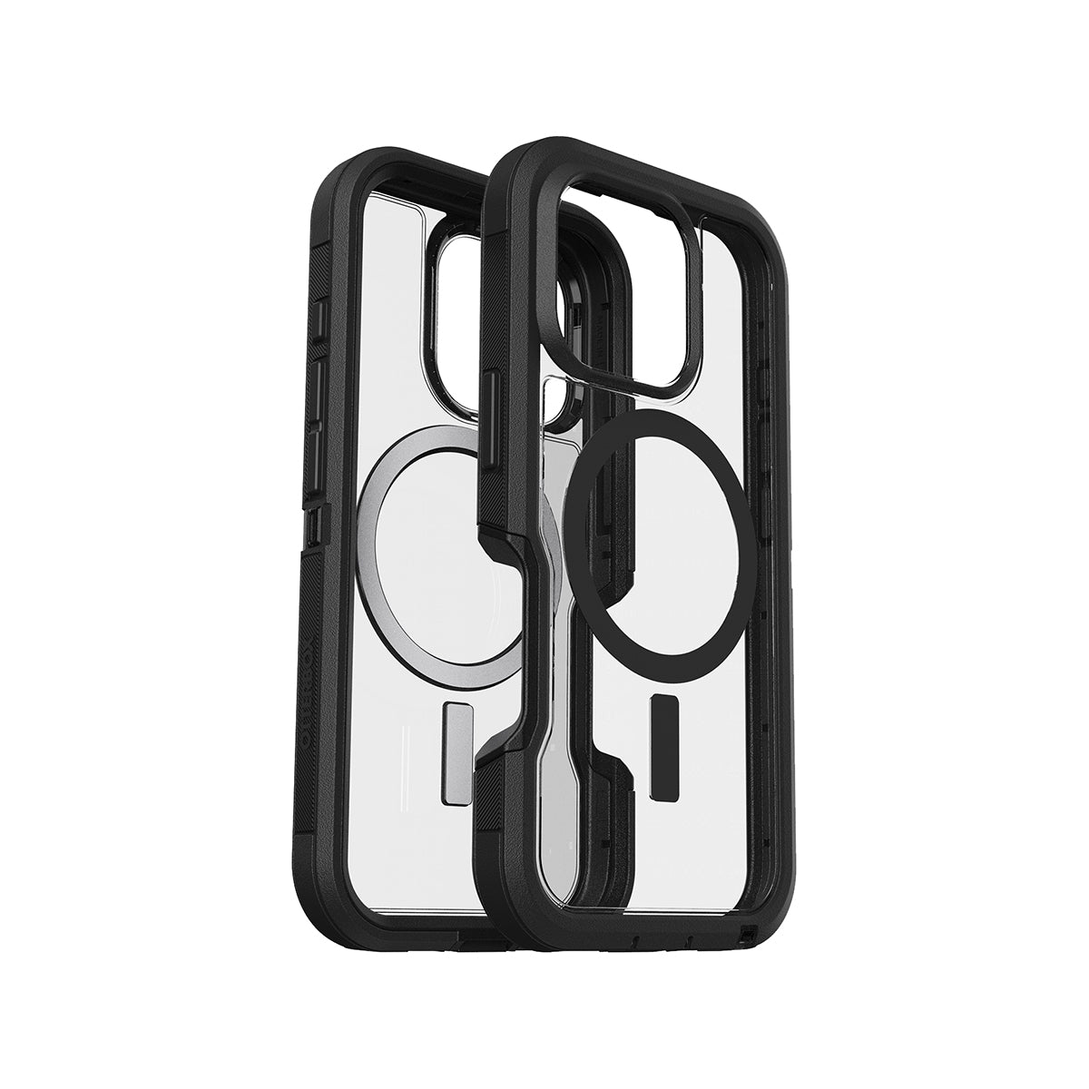 OtterBox Defender XT Clear Protective Case for iPhone 16 Pro - Shockproof & Scratch-Resistant Cover (Dark Side) | Perfect for Outdoor Activities, Work & Everyday Use
