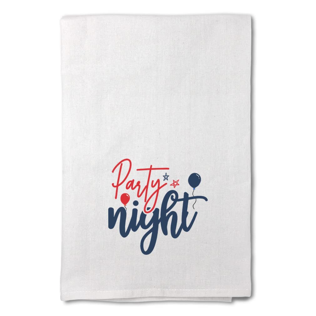 Stylish Printed Kitchen Towels - Mothers Day & 4th of July Decor, Dish Cloths for Party Night and Independence Day Celebrations - Perfect for Cooking, Cleaning and Holiday Home Decor