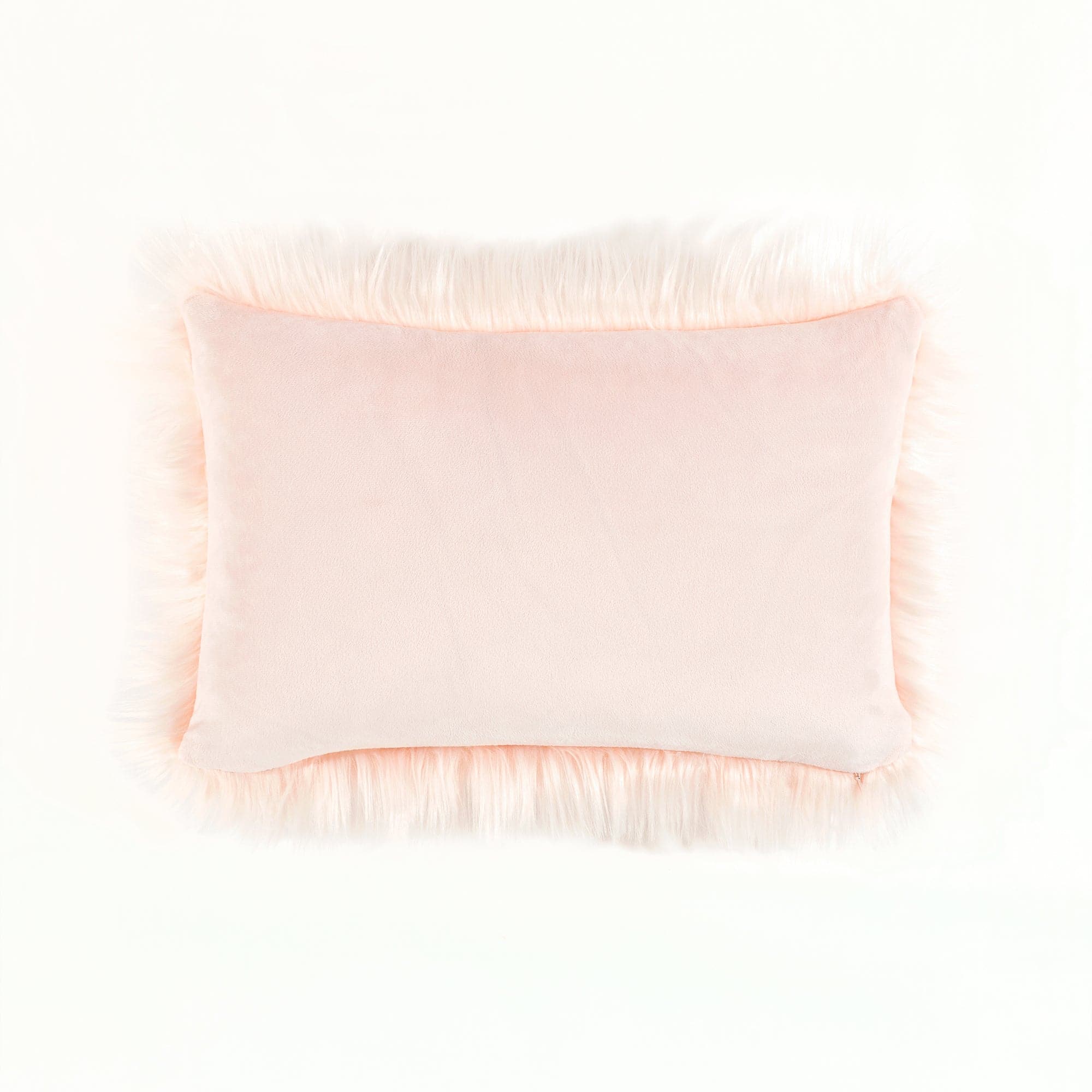 Soft Mongolian Luca Faux Fur Pillow Cover - Luxury Decorative Throw Pillow Case for Sofa, Bed, Couch - Cozy Home Decor for Living Room & Bedroom