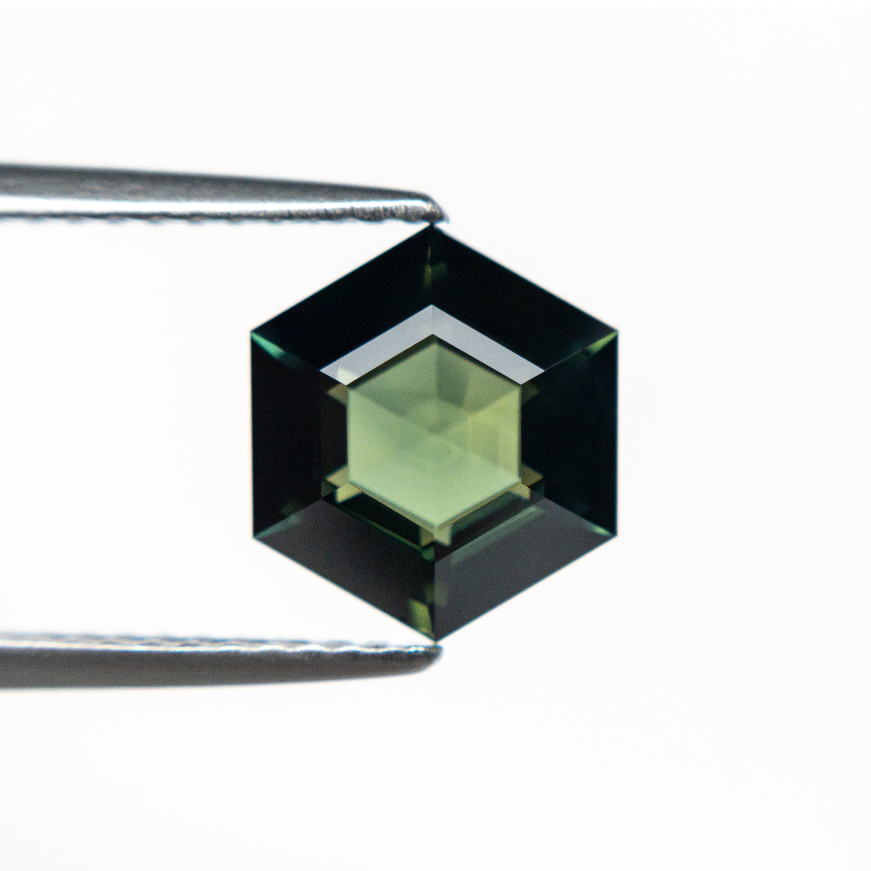 2.11ct Natural Hexagon Double Cut Blue Sapphire Gemstone - 8.94x7.70x4.00mm for Jewelry Making, Engagement Rings & Fine Collections