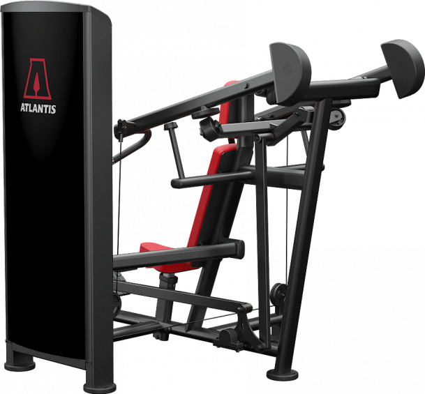 ATLANTIS Converging Shoulder Press Machine - Professional Gym Equipment for Strength Training | Perfect for Home & Commercial Gym Workouts